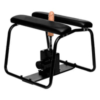banging bench with dildo on white background