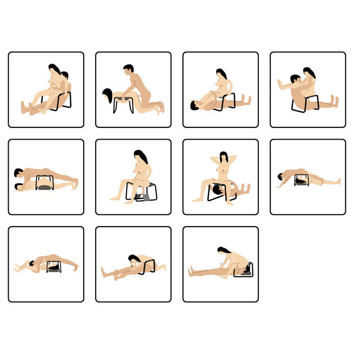 Illustrations of various positions on a white background