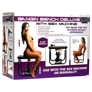 Box for Bangin Bench Deluxe with Sex Machine on a white background