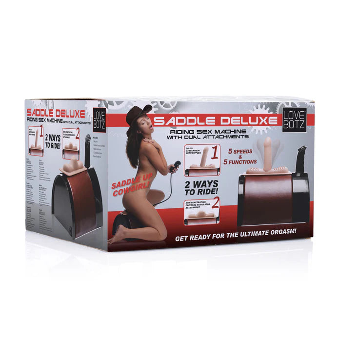 the bucking saddle 10x thrusting and vibrating saddle sex machine Lovebotz Bucking Saddle 10x Thrusting and Vibrating Saddle Sex Machine main image 1