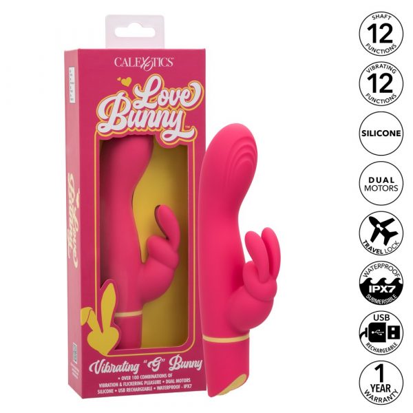 rabbit vibrator with curved head and rabbit clitoral stimulator