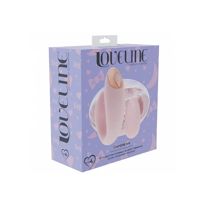 Loveline Daydream vibrator packaging on a white background