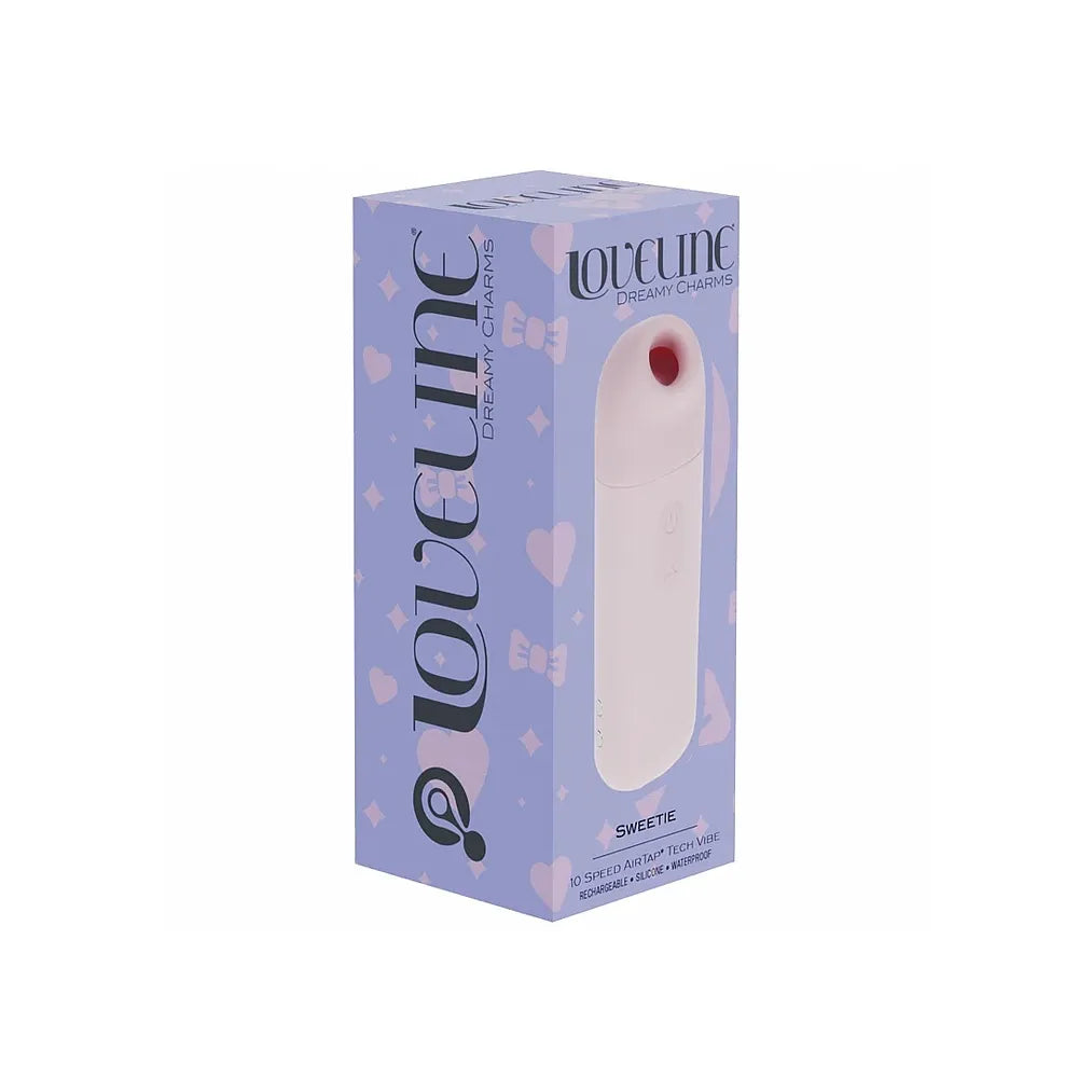 Loveline Sweetie Airtap Clitoral Vibrator by Shots