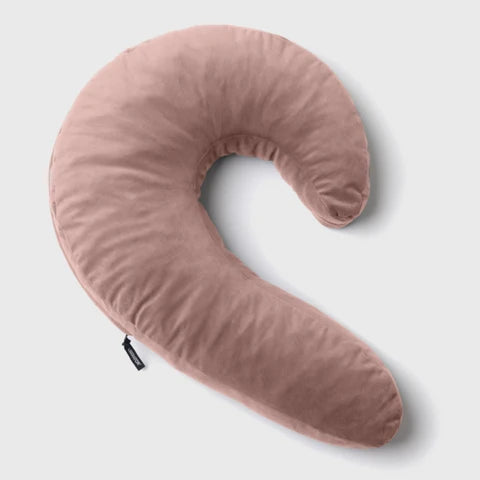 side snuggle pillow in rose