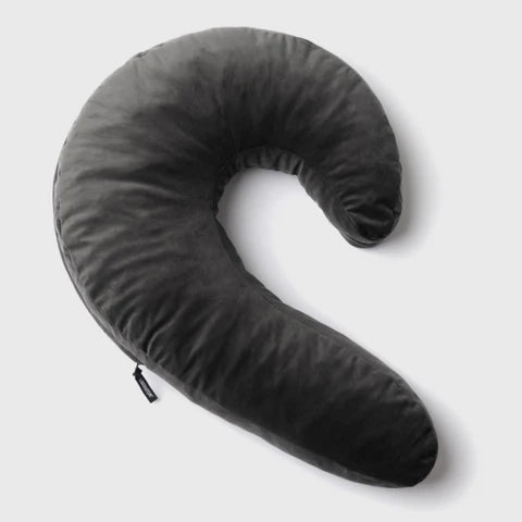 side snuggle pillow in black