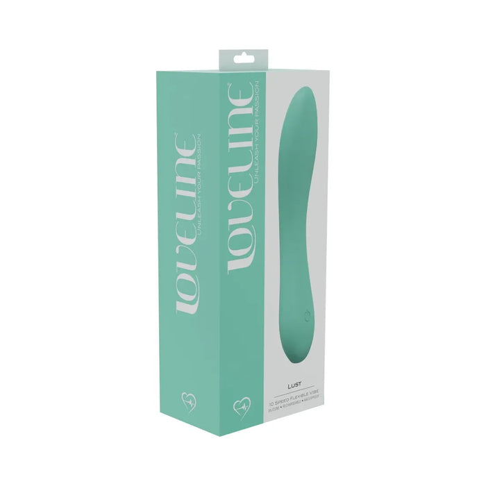 curved middle vibrator on box cover green