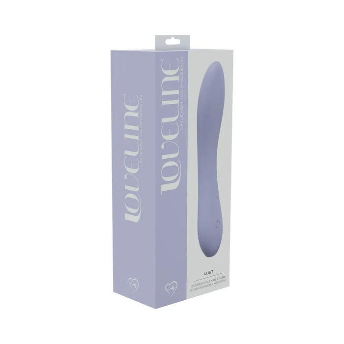 curved middle vibrator on box cover purple
