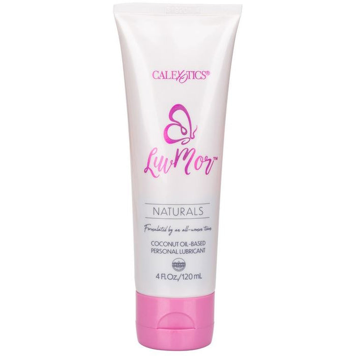 coconut oil lubricant in 4oz pink tube