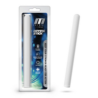 White drying stick with packaging labeled 'blush' on a white background