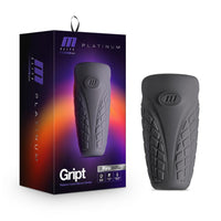 Gript masturbator packaging with a single masturbator on a white background