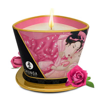 Shunga candle with a decorative design on a white background