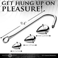 anal hook size chart