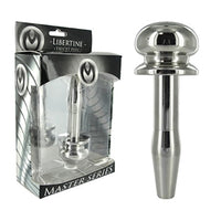 chrome metal urethral plug with thick head