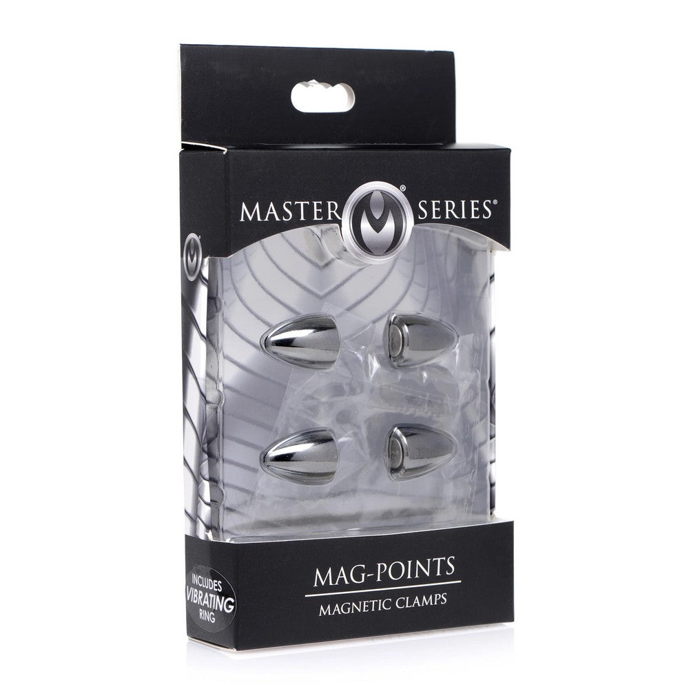 Packaging of Master Series Mag-Points magnetic clamps with clear window