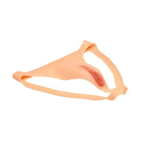 jock strap pussy panty in beige