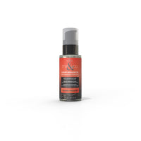 Island passion luxury massage oil 59ml bottle with squeeze top lid.