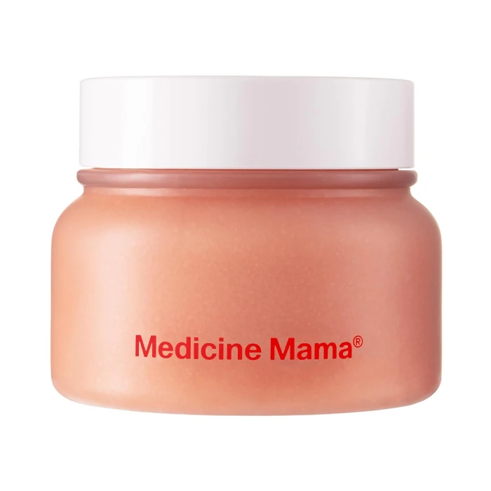 Jar of 'Medicine Mama' on a white background
