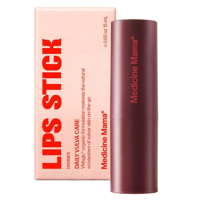 Lips Stick by Medicine Mama with packaging on a white background