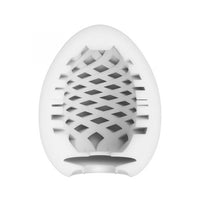 white egg masturbator with textured inside