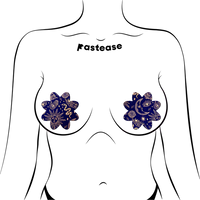 midnight celestial sun & moon on female torso