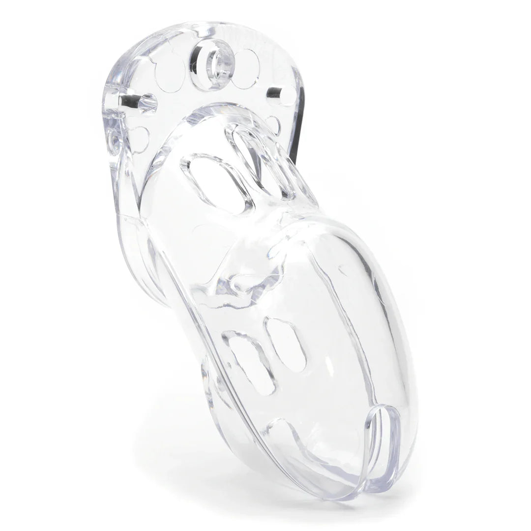 clear chastity cage