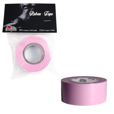 pink bondage tape in hanging package