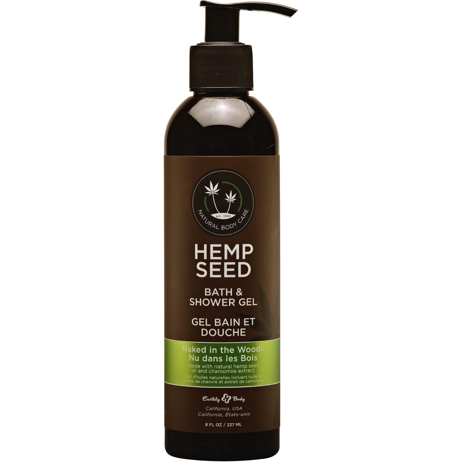 Earthly Body Hemp Seed Bath & Shower Gel Naked in the Woods