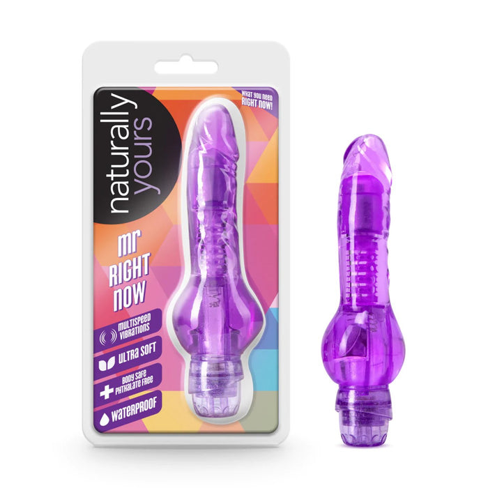 purple jelly multi speed vibrator