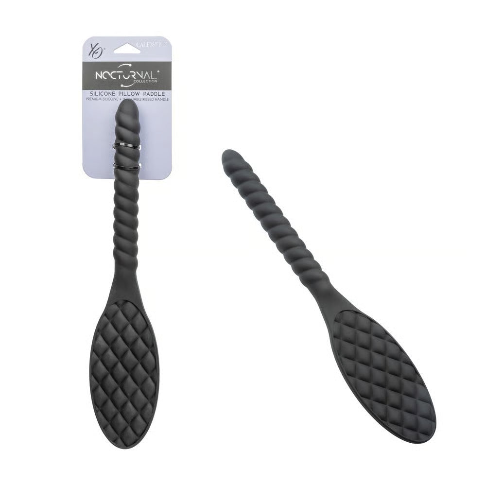 black pillow paddle with braided handle