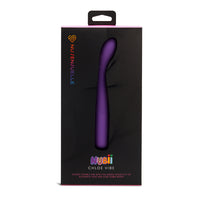 curved bulb head with slim sleek design purple