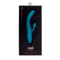 curved tip vibrator with clit stim