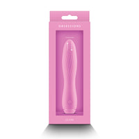 Pink clyde thrusting vibratort with 'Obsessions' branding on a white background