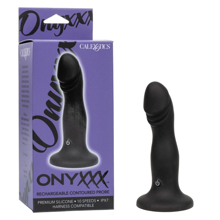 Black probe with packaging labeled 'ONYXX' on a white background