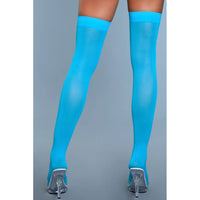 opaque nylon thigh highs by be wicked source adult toys