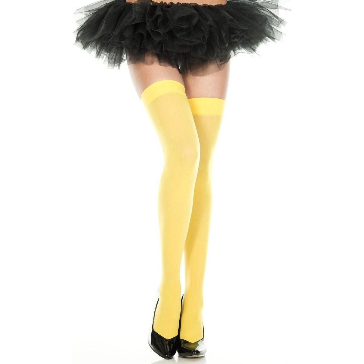 Opaque Thigh Hi by Music Legs