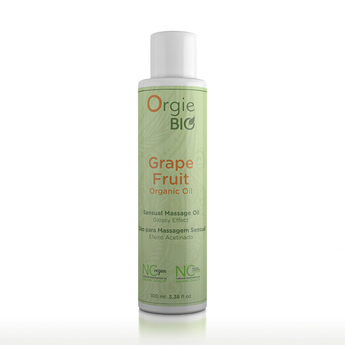 orgie bio grape fruit organic massage oil source adult toys