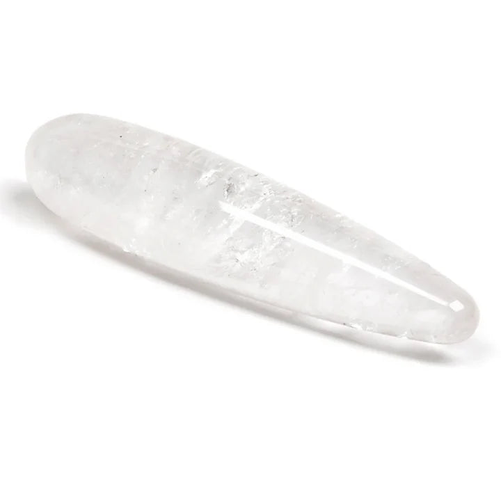 clear crystal stone dildo