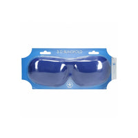 3-D blindfold in blue packaging on a white background