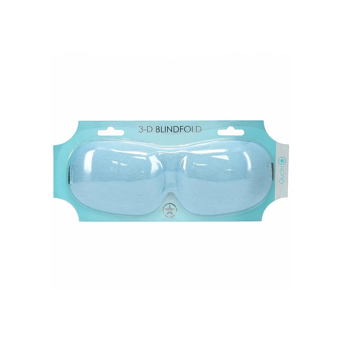 3D blindfold in packaging on a white background