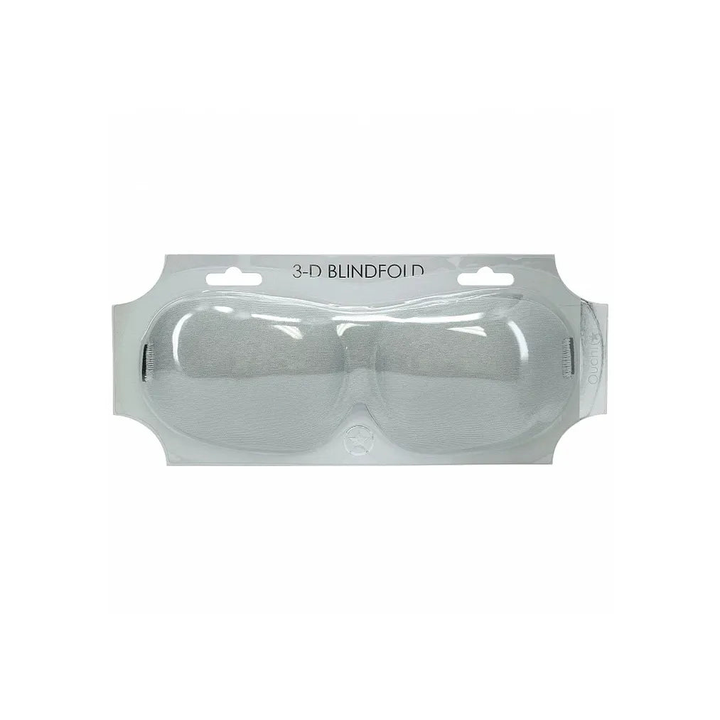 3D blindfold packaging on a white background