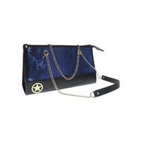 stylish ouch florence collection bag in blue