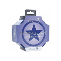 Ouch! bondage tape packaging with a star design on a white background