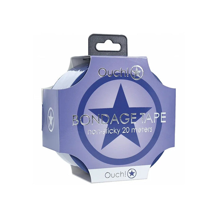 Ouch! bondage tape packaging with a star design on a white background