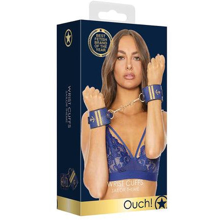 ouch wrist cuffs sailor theme by shots source adult toys