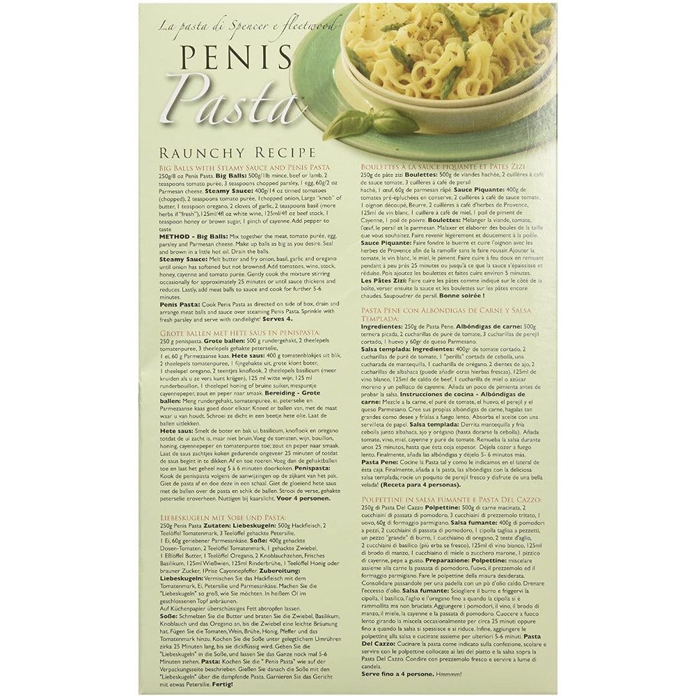 Penis Pasta  200g
