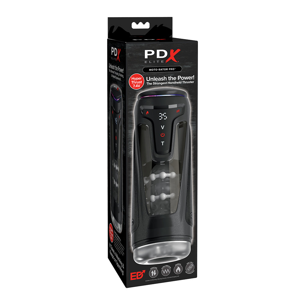 clear sleeve insert masturbator in black digital case with see thru window on box packaging