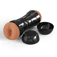 pdx double ended vagina masturbator with black hard case