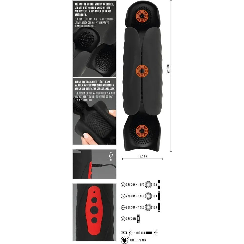 Penis Trainer Masturbator by Rebel Men's Gear | Source Adult Toys Penis Trainer Masturbator by Rebel Men's Gear | Source Adult Toys