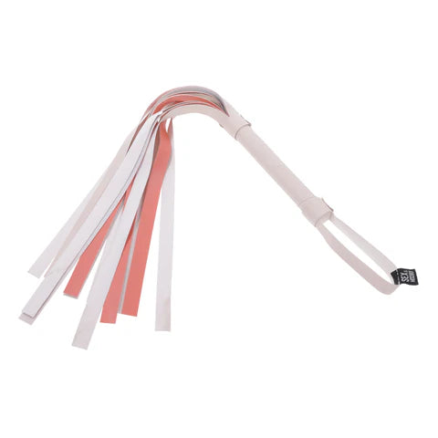 light pink and peach flogger with wrist strap