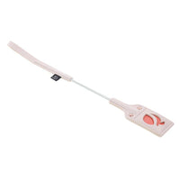 light pink riding crop with a peach impression